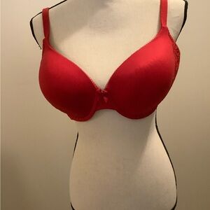 Elegant Body by Victoria Red Women's Bra